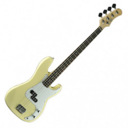 Basso Elettrico 4 Corde Eko Vpb-100 Cream