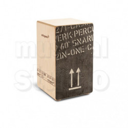 Percussione Schlagwerk Cajon Cp404 Blk 2inone Blk