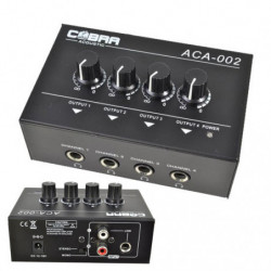 Preamplificatore Cobra Cuffie 4ch Aca002