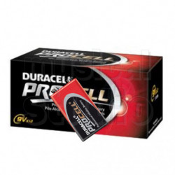 ACCESSORI MICROFONO DURACELL PROCELL 9V ALK. Conf.10pz.