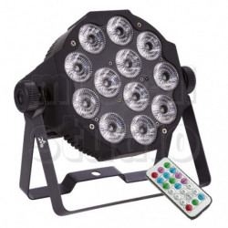 Luci Par Sagitter Slimpar12dl 12x12w Led Rgbwau/fc