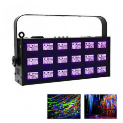 Luci Led Atomic4dj Panel Uv 18x3 Watt Uv Led Bar Wood