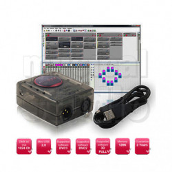 MIXER LUCI ATOMIC4DJ DASLIGHT DVC3 GOLD