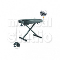 Sgabello Metallo Hercules Stand Kb200b