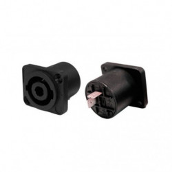 Connettore Da Saldare Pro-show Speakon Da Pannello 2 Poli 59225