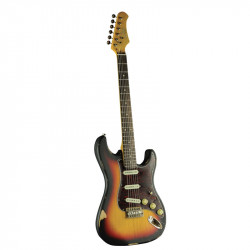Chitarra Elettrica Eko  S300 Relic Sunburst