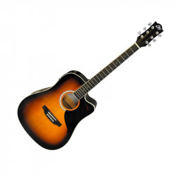 Chitarra Acustica Folk Eko Ranger Cw Eq Brown sbt