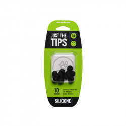 Mp Series Medium Silicone Black Tips Kit