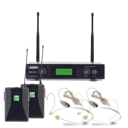PMU2212BP Doppio Headset uhf Ch200