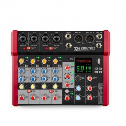 POWER DYNAMICS PDM Y601 Mixer Audio 6ch BT/Mp3