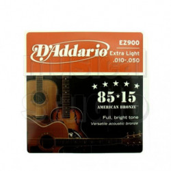 D'addario Ez900 Set Acust. 010-050