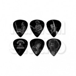 Plettro Dunlop Jhpt05h Jimi Hendrix Silver Portrait Set 12pz.